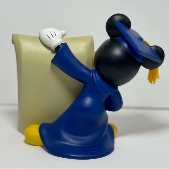 Vintage Disney Mickey Mouse Ceramic Picture Frame CLASS OF 2002 Graduation - Picture 3 of 6